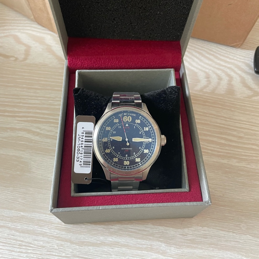 James McCabe Watch - Never worn with tags